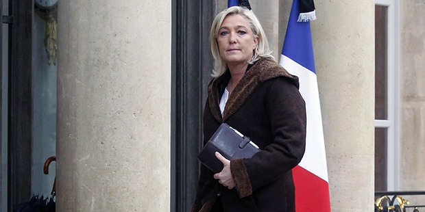 Aşırı sağcı Ulusal Cephe lideri Marine Le-Pen