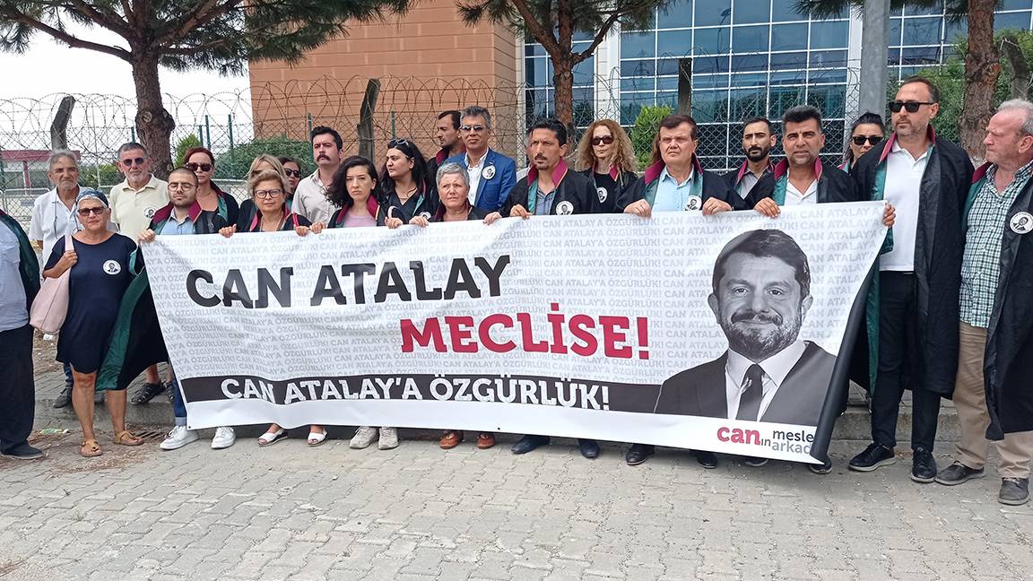 Avukatlardan Can Atalay ı ziyaret Hukuk devletinde herhangi kurum ve