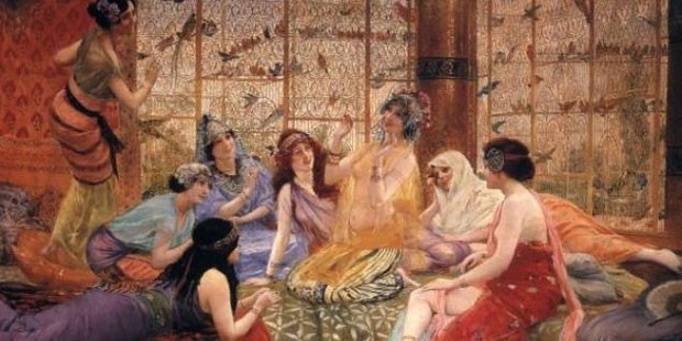 Résultat de recherche d'images pour "osmanlı haremi"