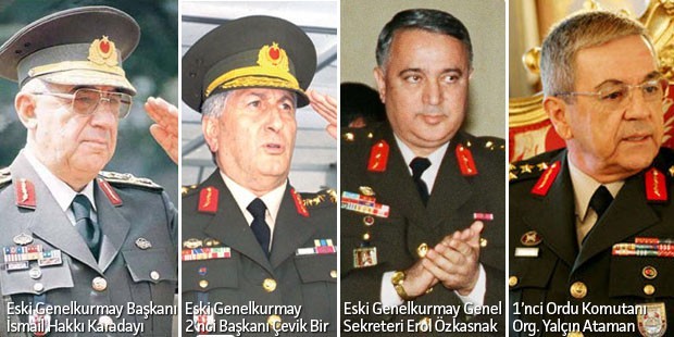 28 Şubat döneminin komutanları