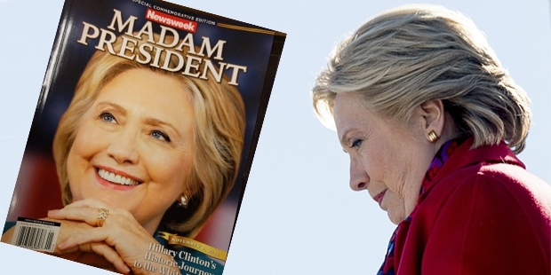 Newsweek de beklenti rüzgârına kapıldı; 'Kadın Başkan' kapaklı sayısını bayilere gönderdi