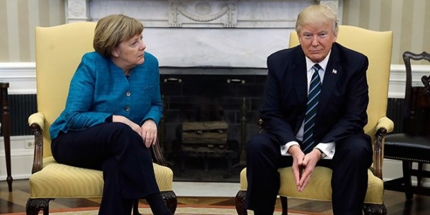 Merkel, Trump görüşmesine hazırlık için Playboy röportajını okumuş