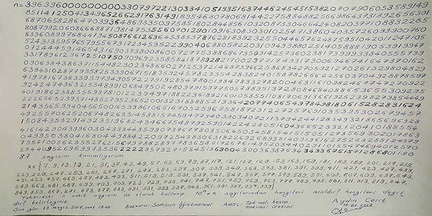 Samsunlu matematik öğretmeni bu soruyu çözene mal varlığını verecek