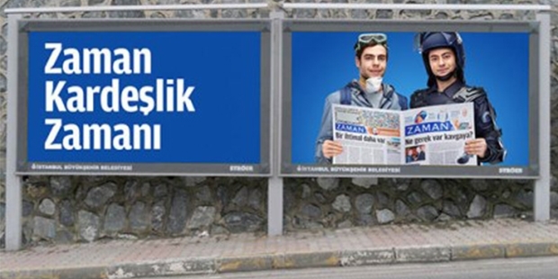 İşte kapatılan Zaman'ın tutuklu yönetici ve yazarları hakkındaki iddianamenin tam metni İddianamede Zaman gazetesinin 2013'te yayınlanan bu ilanı 'darbe habercisi' sayıldı