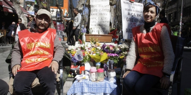 Résultat de recherche d'images pour "Nuriye Gülmen ile Semih Özakça art"