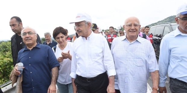 Kazan, yürüyüşün 4'üncü gününde korteje katılmıştı