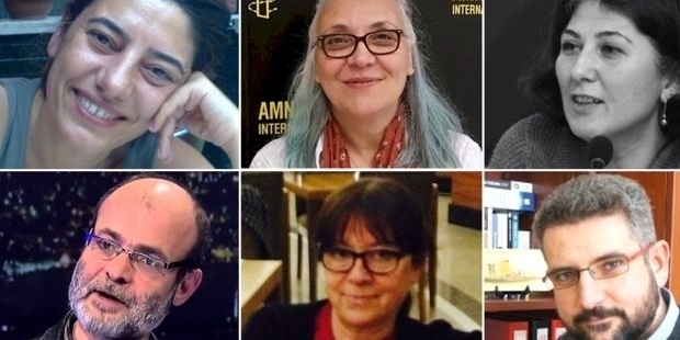 Büyükada'da gözaltına alınan insan hakları savunucuları, tutuklama talebiyle mahkemeye sevk edildi!