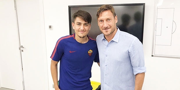 Cengiz Ünder, 'Grande Capitano' ile buluştu!