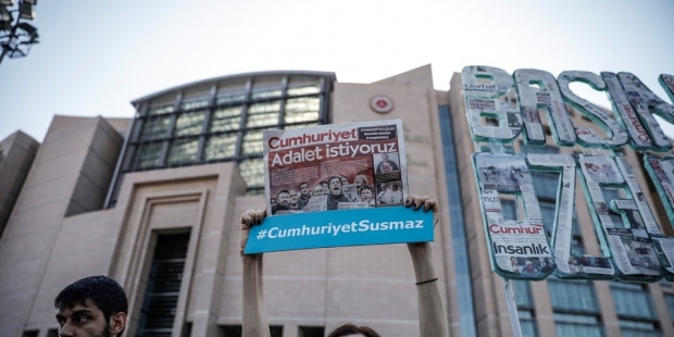 TGC: Cumhuriyet davasında yalnızca yedi gazetecinin tahliye edilmesi basın özgürlüğü açısından kabul edilemez