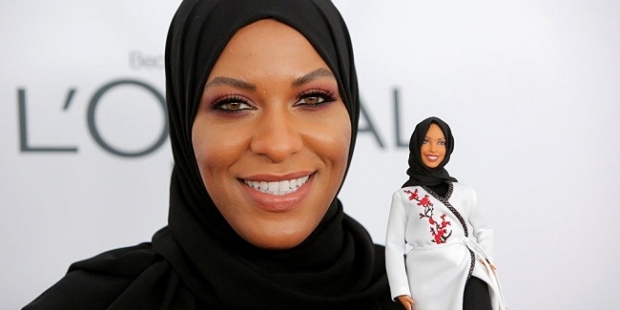 ABD'yi Olimpiyat Oyunları'nda temsil eden ilk başörtülü sporcu, Barbie'ye model oldu