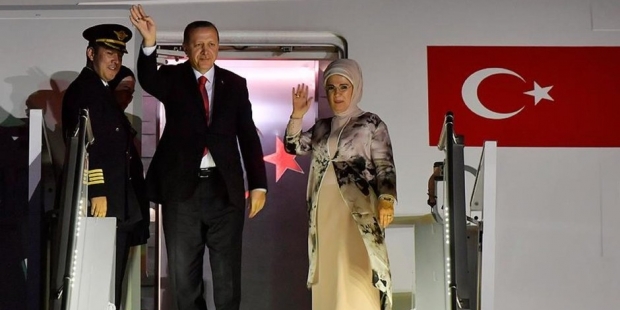Cumhurbaşkanı Erdoğan Katar'a ulaştı