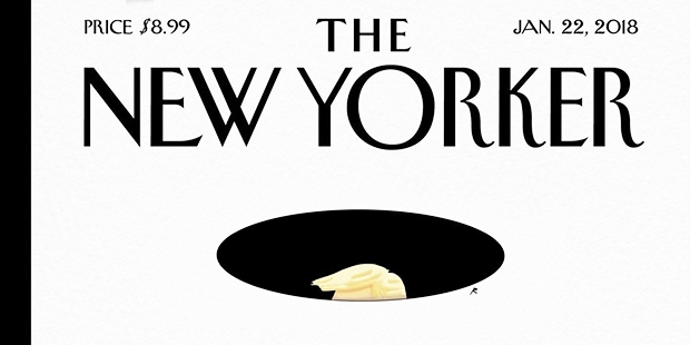 Trump'ın 'b.k çukuru' sözleri, New Yorker'a kapak oldu
