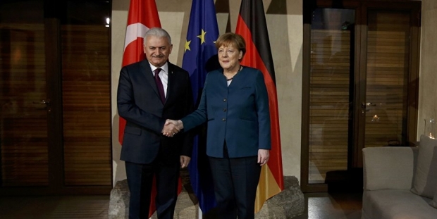 Başbakan Yıldırım, Almanya Başbakanı Merkel ile görüşecek