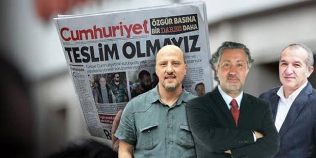 Cumhuriyet yazarı: Bugün ya da yarın, Murat Sabuncu, Ahmet Şık ve Akın Atalay çıkacak, tekrar yazacak