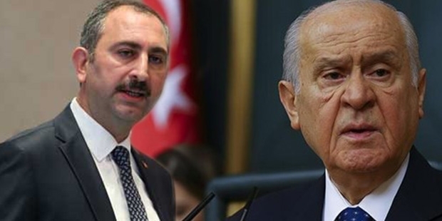 MHP lideri Bahçeli, Adalet Bakanı Gül ile bir araya geldi