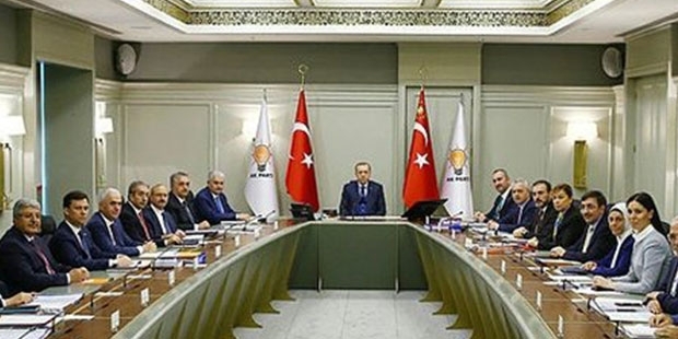 AKP MYK ve MKYK cuma günü toplanacak