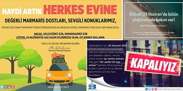 CHP'li belediyeler 24 Haziran'da 'plajları kapatacak': Oy verme zamanı