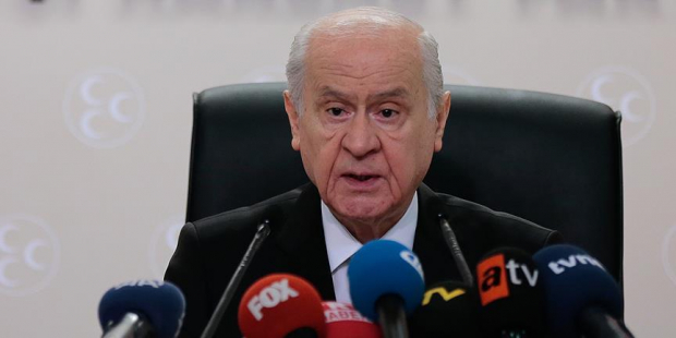 Bahçeli: İstanbul, Ankara ve İzmir'in şer ittifakının eline geçmesi yeni sistemi tartışmaya açabilir