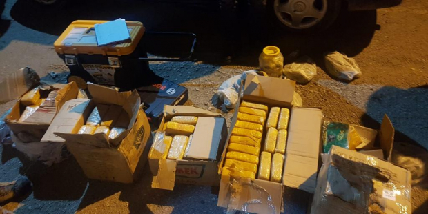 Çorum'da 110 kilo eroin ele geçirildi