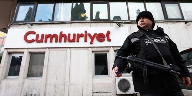 Cumhuriyet gazetesine büyük gözaltı!