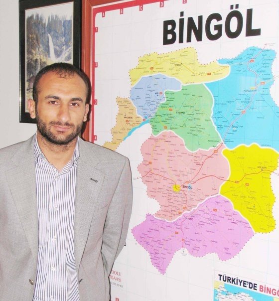 Bingöl Gazeteciler Cemiyeti Başkanı Ömer Şanlı