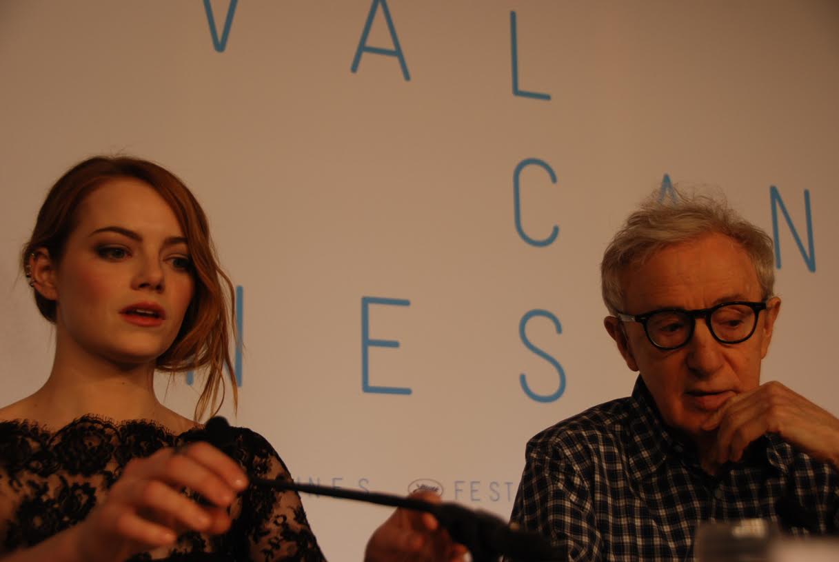 Emma Stone & Woody Allen / Fotoğraf: Atilla Dorsay