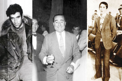 Deniz Gezmiş 12 Mart 1971, Adnan Menderes 27 Mayıs 1960, Erdal Eren de 12 Eylül 1980 darbesinden sonra idam edildi. (Soldan sağa)