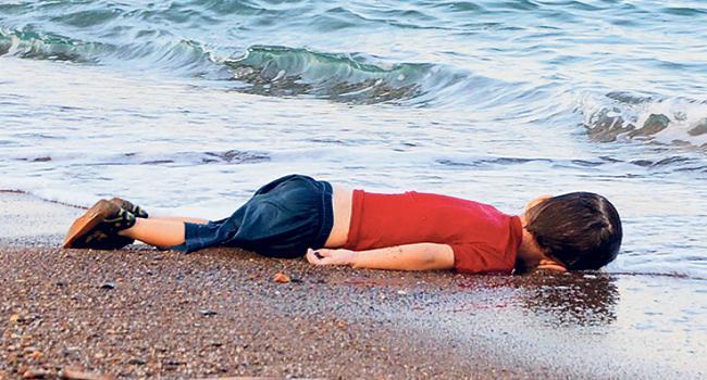 Suriyeli Aylan Kurdi (Fotoğraf: DHA-Nilüfer Demir)