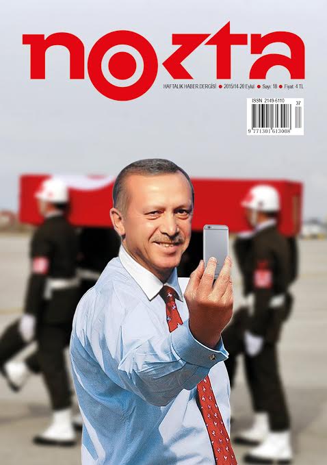 NOKTA dergisinin son nüshasının toplatılmasına neden olan kapağı