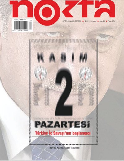 Nokta'nın tutuklamaya gerekçe gösterilen kapağı