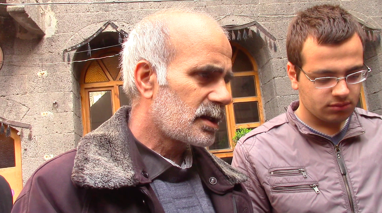 Rozer'in babası Mustafa Çukur, Fotoğraf: Tuğba Tekerek