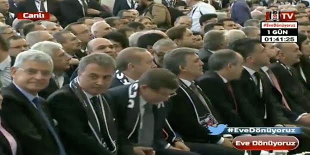 Töreni, Cumhurbaşkanı Tayyip Erdoğan, 11. Cumhurbaşkanı Abdullah Gül, Başbakan Ahmet Davutoğlu ve Beşiktaş Başkanı Fikret Orman da katılıyor