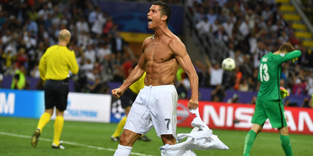 Karşılaşmada son penaltıyı kullanan Ronaldo, kupayı Real Madrid'e getiren golü kaydetti.