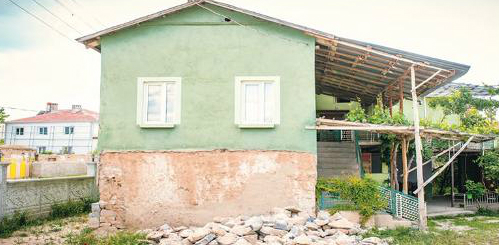 Muharrem Büyüktürk'ün Karaman'ın Ayrancı ilçesindeki köy evi