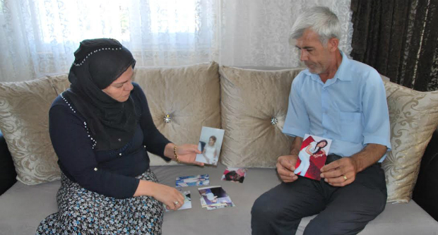 Hayatını kaybeden Maide Çetin'n anne ve babası 