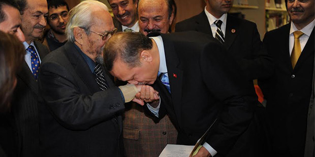 Halil İnalcık ve Cumhurbaşkanı Erdoğan (2009)