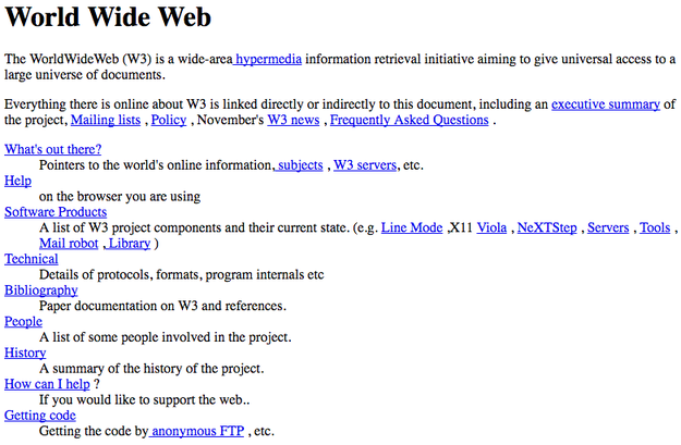 Birinci web sitesi 30 yıl evvel erişime açıldı; işte www'nin kıssası...