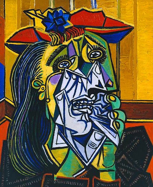  Ağlayan Kadın / Pablo Picasso, 1937 - Tate Gallery - Liverpool