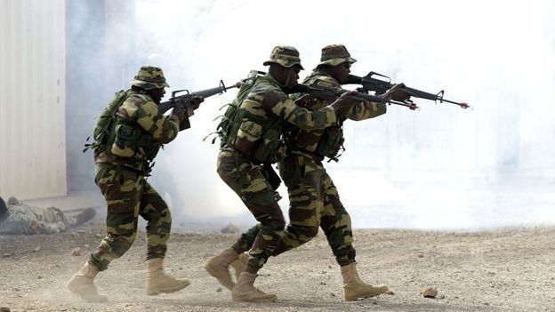 Gambiya'ya giren Senegal ordusu, Afrika'nın en güçlü askeri ordusu olarak biliniyor.
