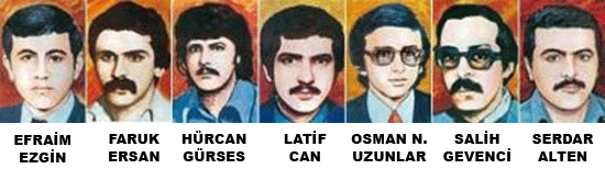 Bahçelievler'de katledilen TİP'li 7 genç