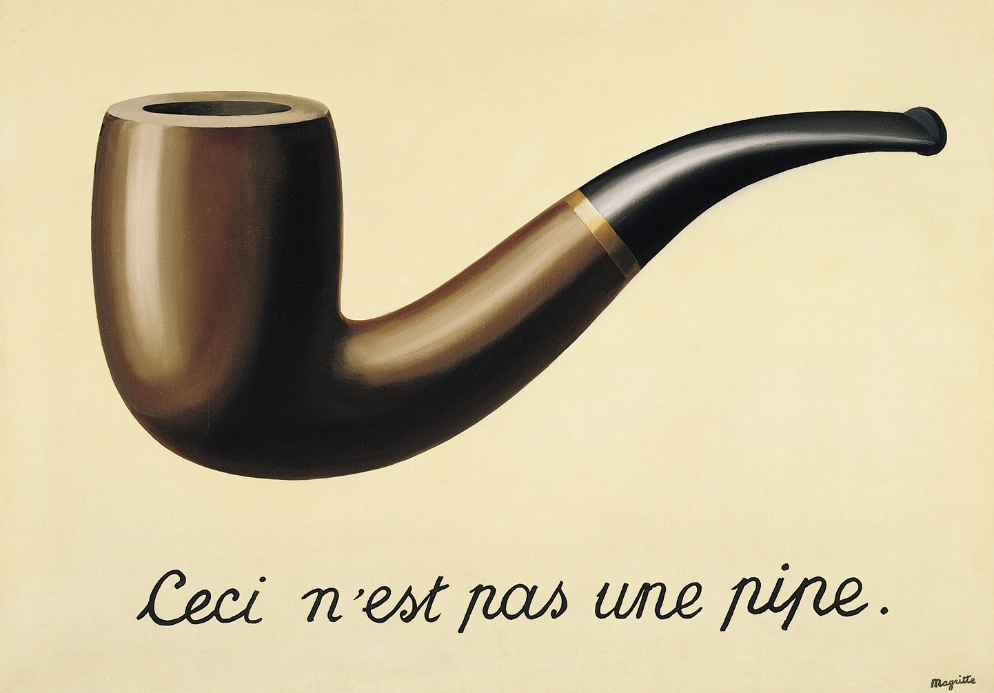 Bu Bir Pipo Değildir, Renê Magritte, 1928-1929