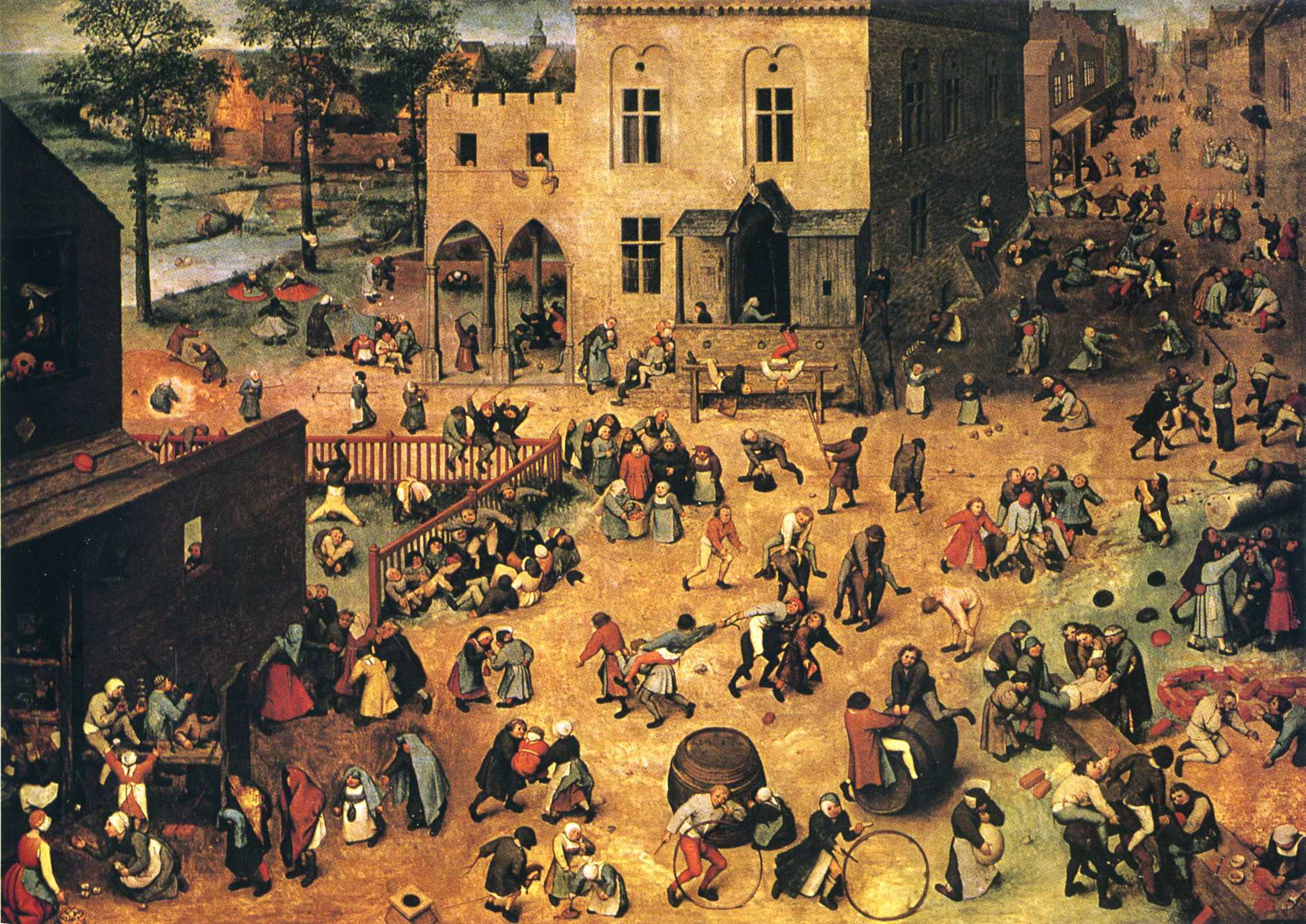 Children's Games, Pieter Bruegel, 1560