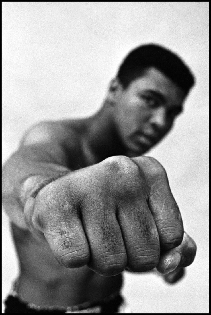 Thomas Hoepker'in 1966 yılında çektiği Muhammed Ali fotoğrafı kültler arasına girdi.