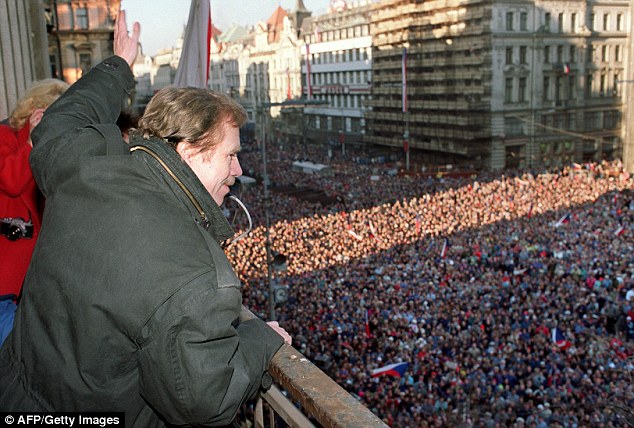 Vaclac Havel / Wenceslas Meydanı / 1989