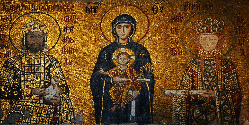 Ayasofya Theotokos Mozaiği