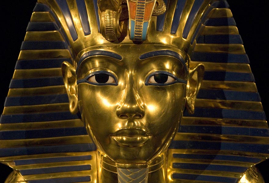 Tutankhamun'un maskesi