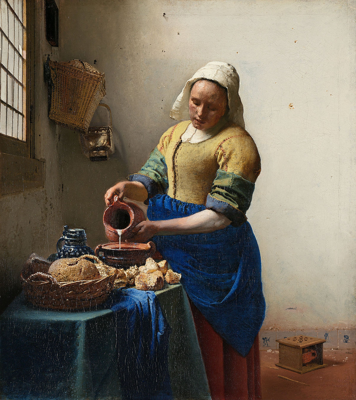 Milkmaid, Johannes Vermeer