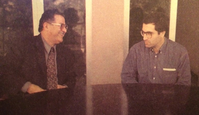 1992'de Şaklava'da Talabani ile birlikteyken..