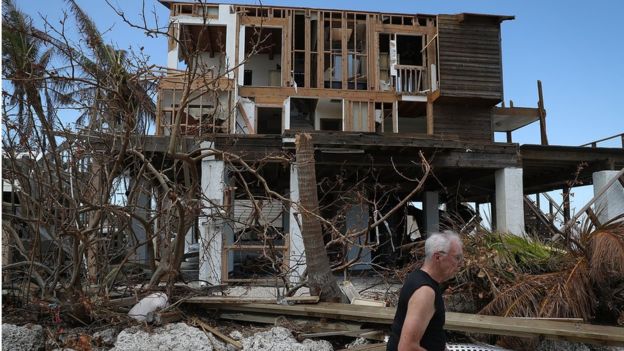 Irma kasırgası ABD'nin Florida eyaletinde milyarca dolarlık hasara neden oldu