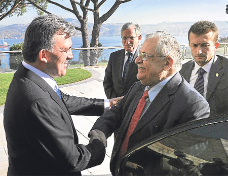 Talabani ve Abdullah Gül